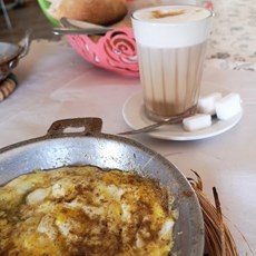 Breakfast, Guerguerat restaurant