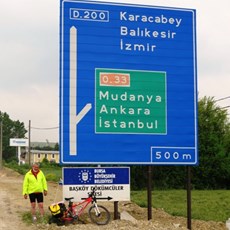 Between Bursa and Karacabey