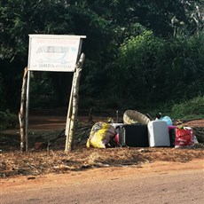 Zoukougbeu to Duékoué - rural bus stop