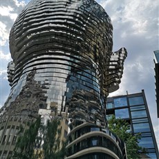 Franz Kafka Rotating Head, Prague