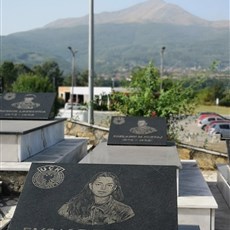 UCK cemetery en route North Macedonia