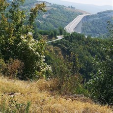 Gerlica to North Macedonia border