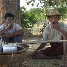 En route Nyaung U