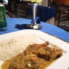 Chicken curry, Jet Hotel, Douala