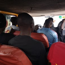 Tro-tro to Kumasi