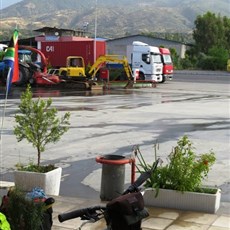 Between Nazilli and Pamukkale - breakfast stop