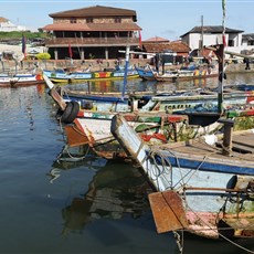 Elmina fishing boats