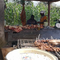 Village market - lunch