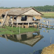 En route Yangon