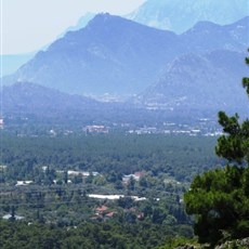 Between Korkuteli and Antalya