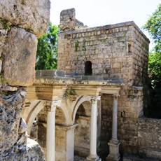 Antalya Kaleiçi historic city - Hadrian's gate