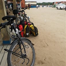 Soyo - delivering bikes to port