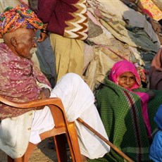 Pushkar tent community