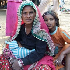 Pushkar tent community