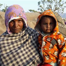 Pushkar tent community