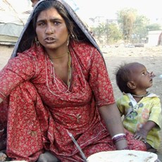 Pushkar tent community