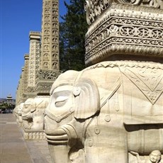 Yungang Caves - entrance to site