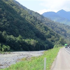Between Maçka and Trabzon