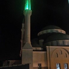 Mosque opposite our hotel