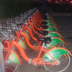 Qufu - rent-a-bike on honour system