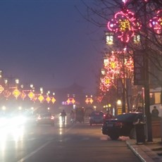 Qufu at night