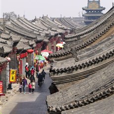 Pingyao city wall walk