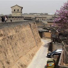 Pingyao city wall walk