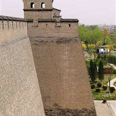 Pingyao city wall walk