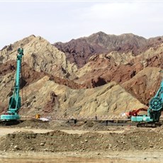 Between Zhangye and Danxia Geopark