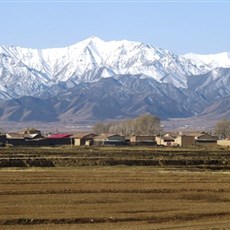 Between Zhangye and Lanzhou