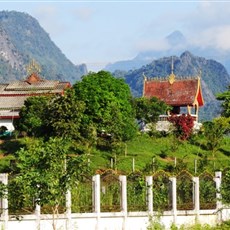 Between Vang Vieng and Kasi