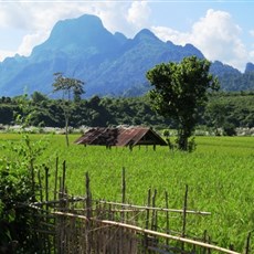 Between Vang Vieng and Kasi