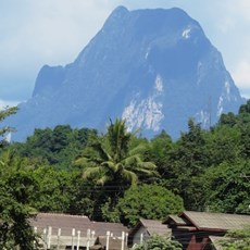 Between Vang Vieng and Kasi