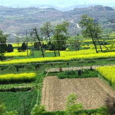 Between Lanzhou and Chengdu