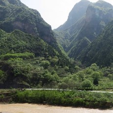 Between Lanzhou and Chengdu