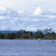 Border crossing at Guayaramerin