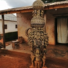 Foumban - artisans street