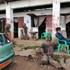 Foumban - artisans street