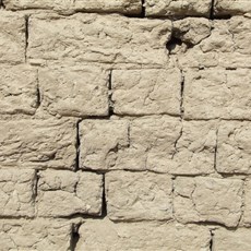 Mud brick wall